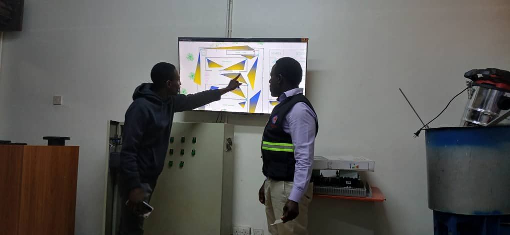 Industrial training project reference