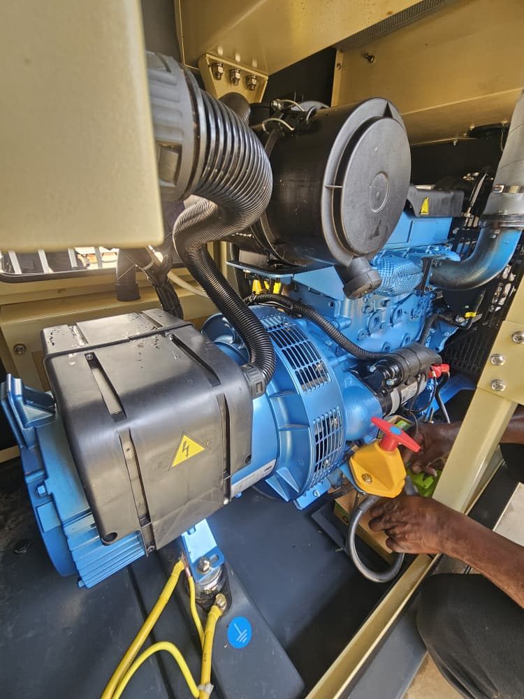Industrial equipment maintained by MAK General Services
